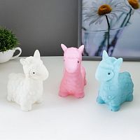 Настольный светильник "Лама" 3хLR44 Белый картинка 